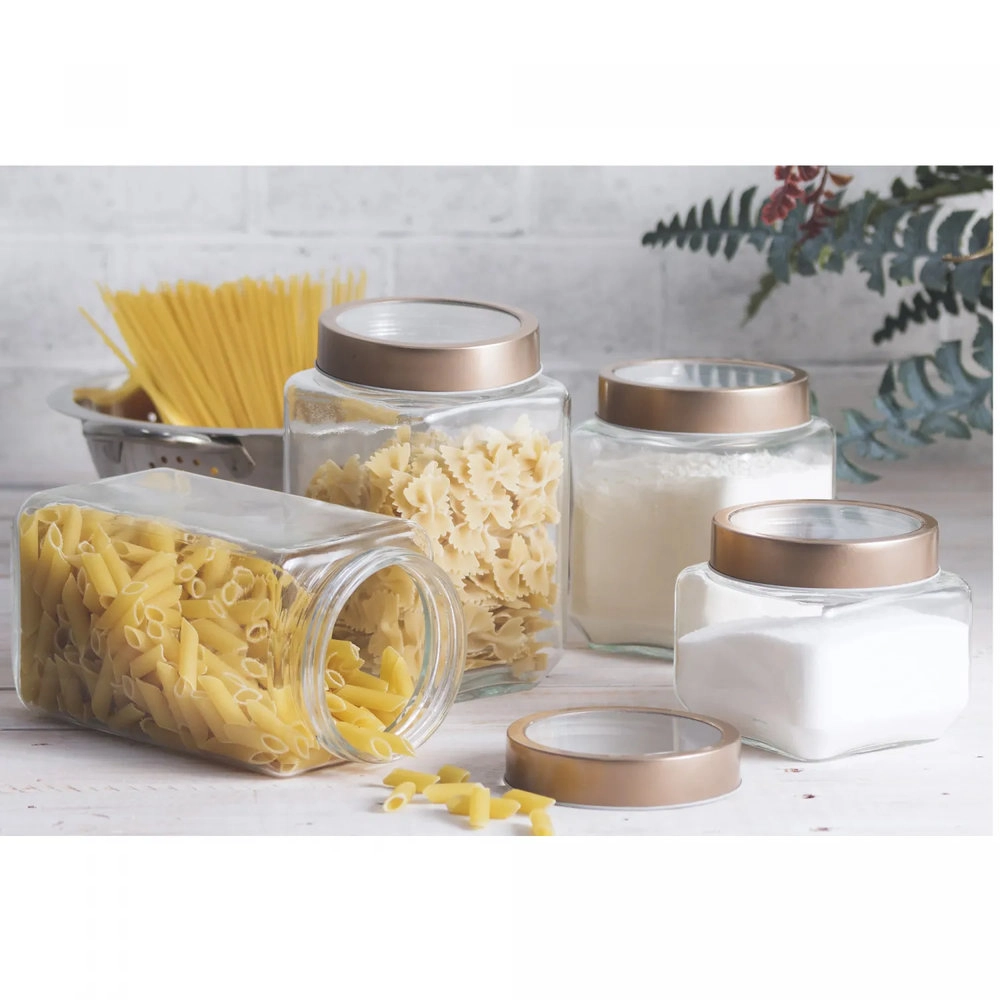 Pote Com Tampa Lyor Rose Gold 1,7 Litros