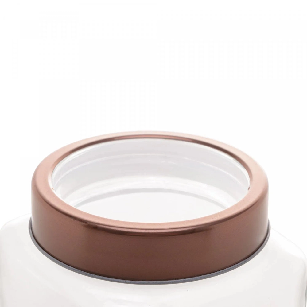 Pote Com Tampa Lyor Rose Gold 2,2 Litros