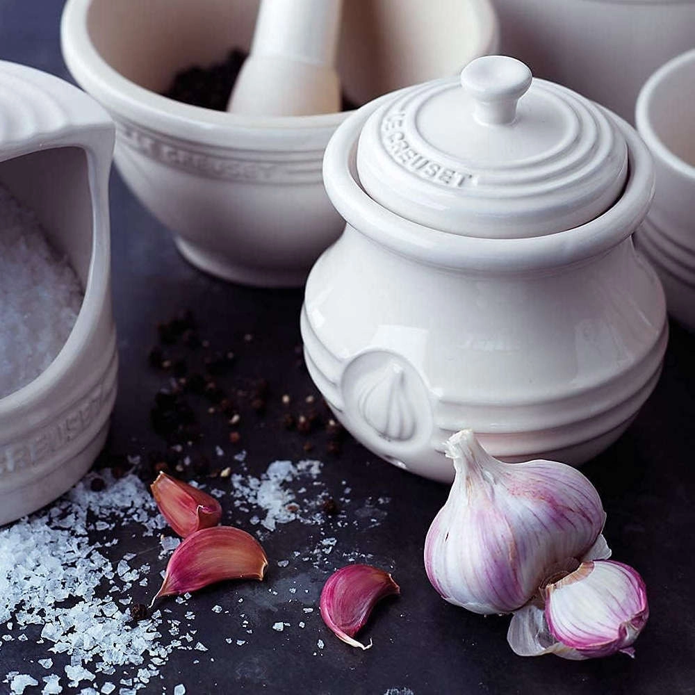Pote Para Alho Le Creuset Pote Para Alho Le Creuset