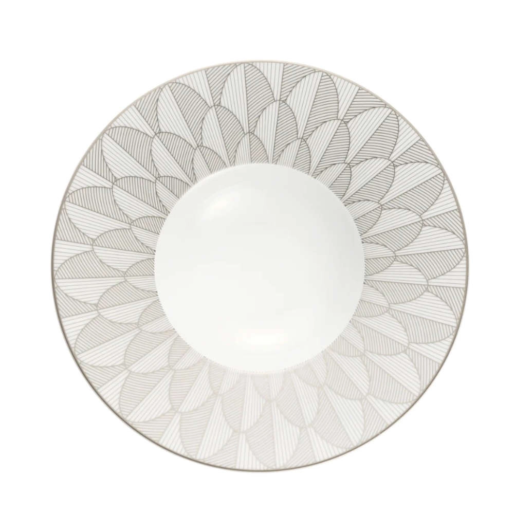 Prato Fundo Christofle Malmaison Imperiale Platina