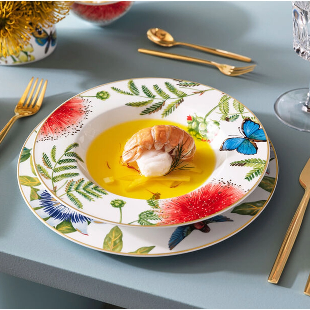 Prato Fundo Villeroy e Boch Amazonia Anmut 24 Cm - Cada