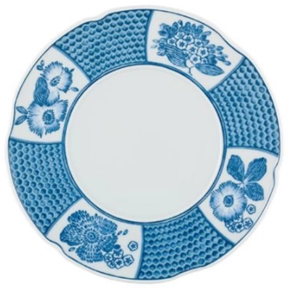 Prato Pao Vista Alegre Coralina Azul 19 Cm - Cada