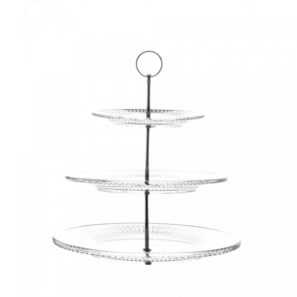 Prato Para Bolo 3 Andares Lyor Renaissance 35,5 Cm Prato Para Bolo 3 Andares Lyor Renaissance 35,5 Cm