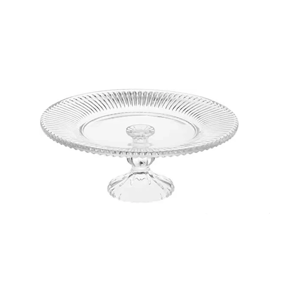 Prato Para Bolo Com Pe Lyor Renaissance