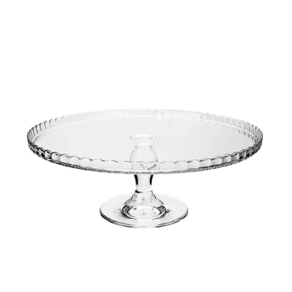 Prato Para Bolo Com Pe Pasabahce Patisserie 12,5 X 32 Cm