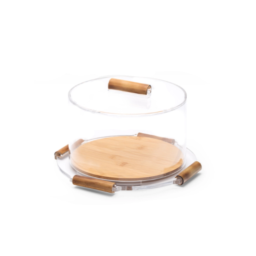 Prato Para Bolo Redondo Onom Bamboo Alê Florêncio 13 X 26 Cm Prato Para Bolo Redondo Onom Bamboo Alê Florêncio 13 X 26 Cm