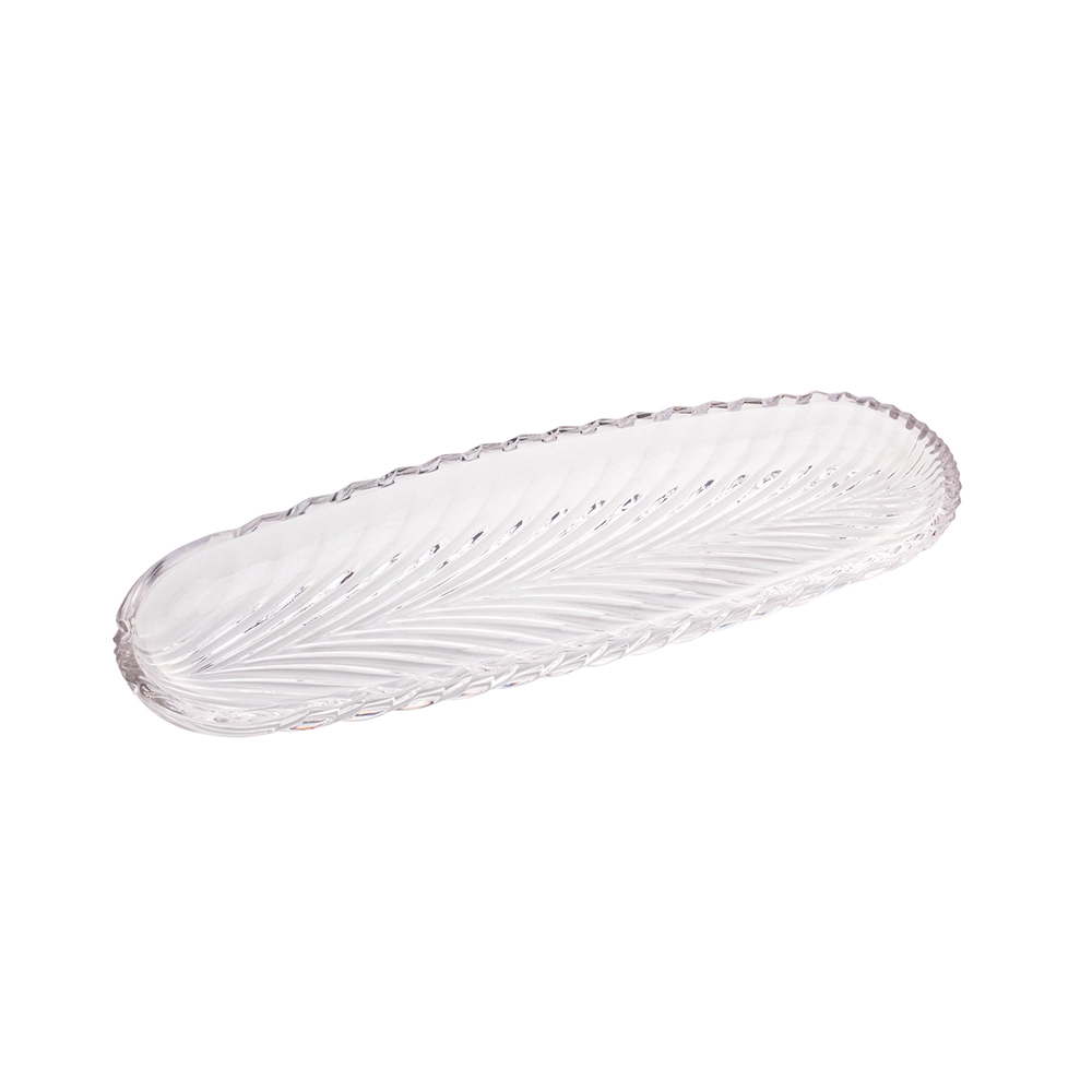 Prato Para Servir Lyor Leaf 39,5 X 14 X 3 Cm