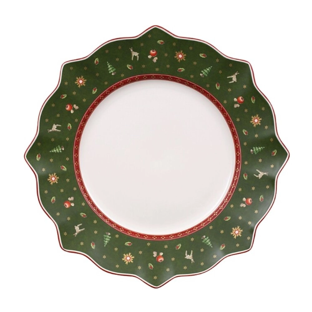 Prato Raso Toys Delight Verde Villeroy & Boch Prato Raso Toys Delight Verde Villeroy & Boch