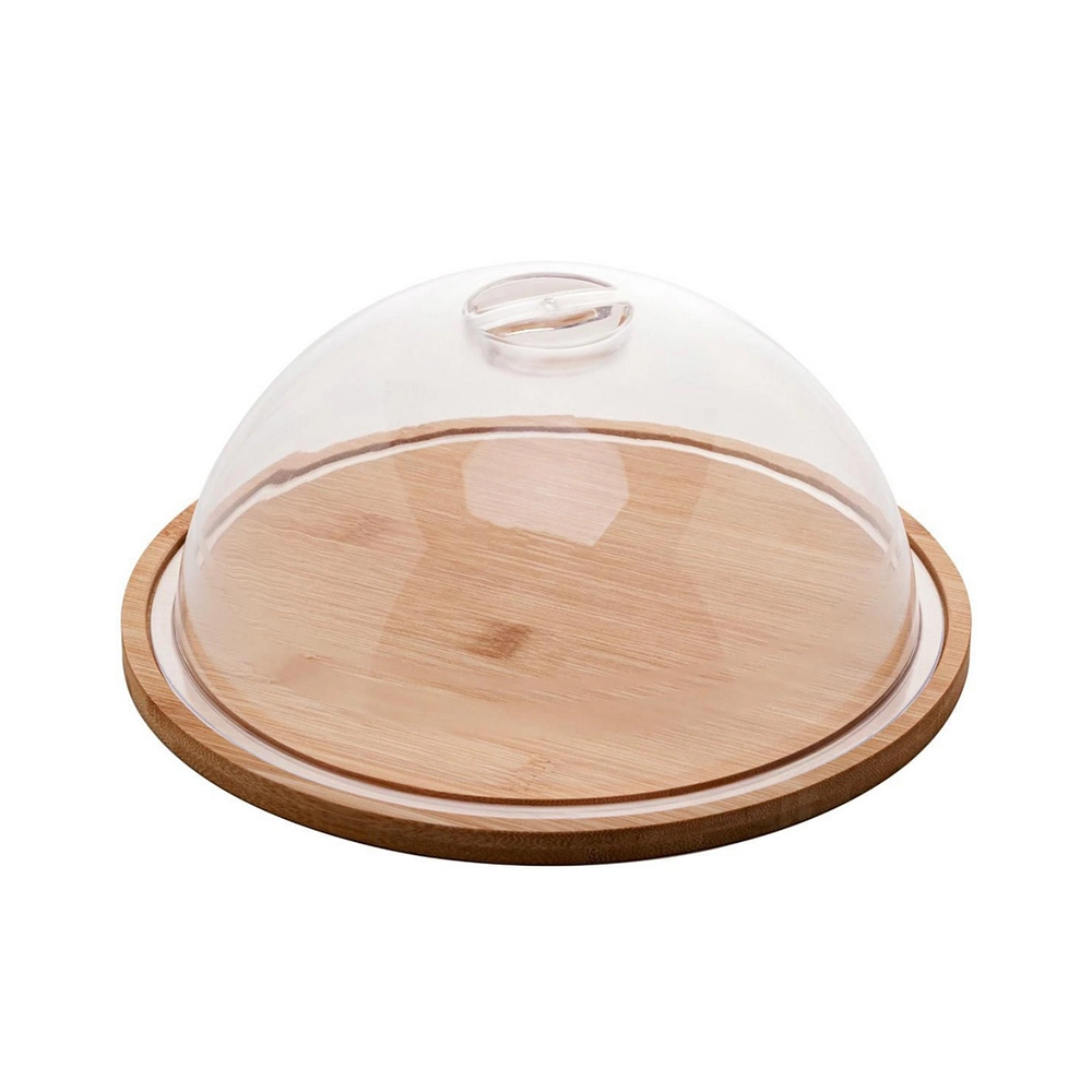 Queijeira Redonda Com Tampa Lyor 23,5 X 23,5 X 10 Cm Queijeira Redonda Com Tampa Lyor 23,5 X 23,5 X 10 Cm