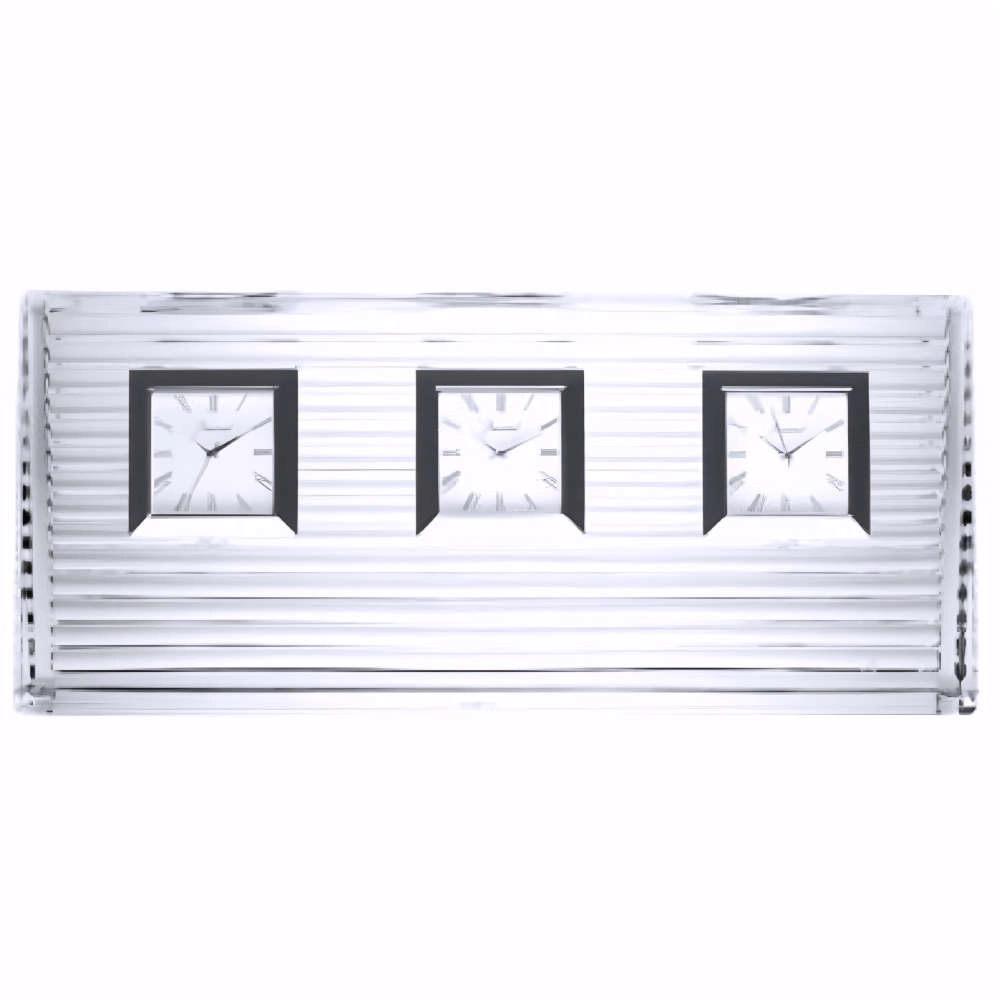 Relogio Em Cristal Baccarat Galilee Triplo Relogio Em Cristal Baccarat Galilee Triplo