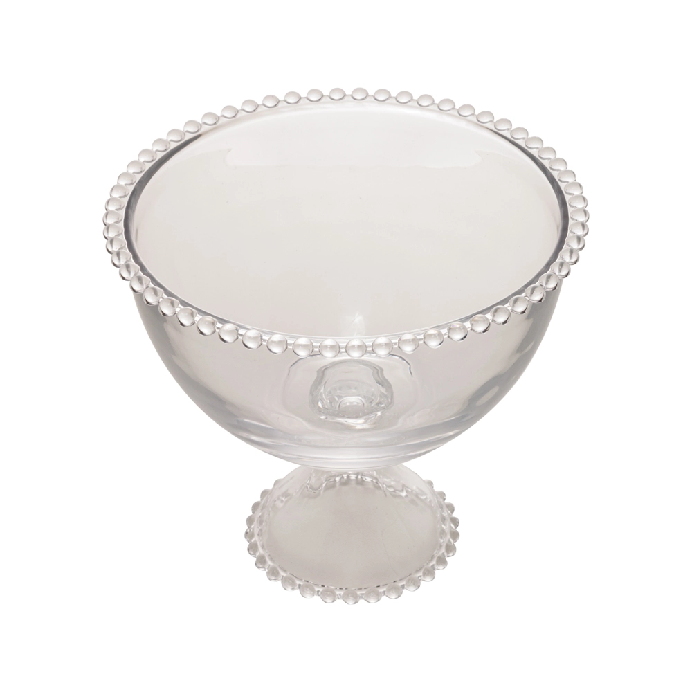 Saladeira Com Pé Wolff Pearl 19 X 21 Cm Saladeira Com Pé Wolff Pearl 19 X 21 Cm