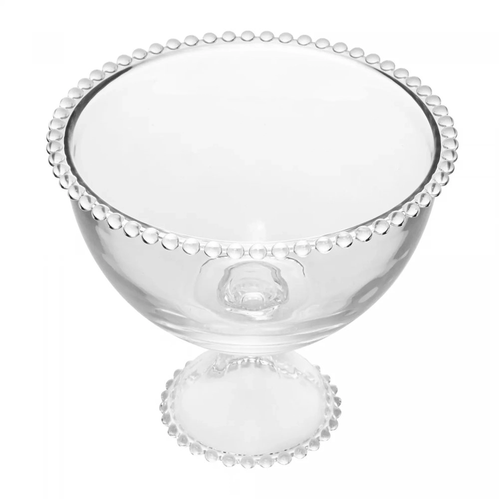 Saladeira Com Pé Wolff Pearl 19 X 21 Cm Saladeira Com Pé Wolff Pearl 19 X 21 Cm