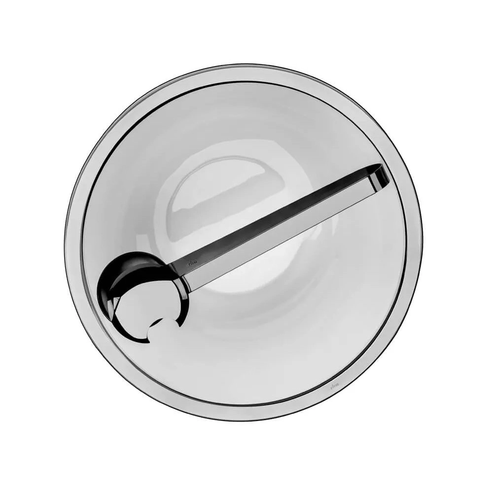 Saladeira Com Pegador Riva Milan Aco Inox Saladeira Com Pegador Riva Milan Aco Inox