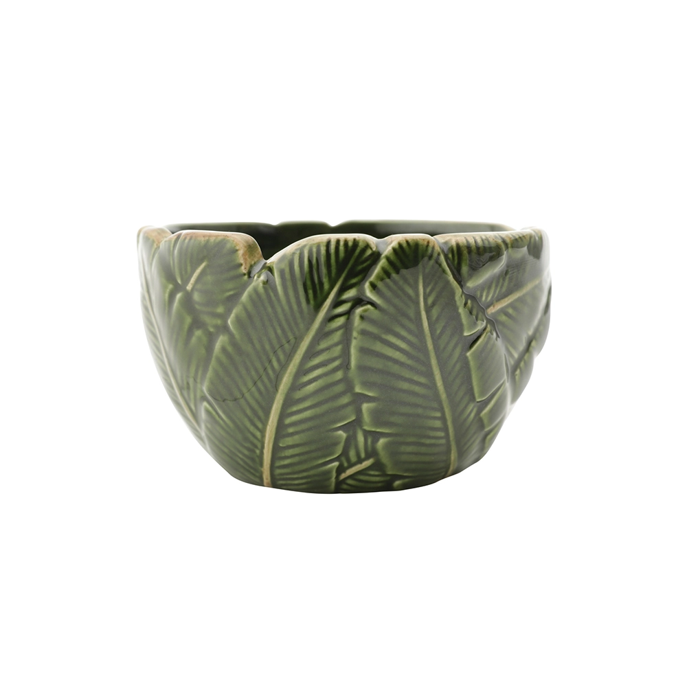 Saladeira Lyor Banana Leaf 11 X 11 X 6,5 Cm Saladeira Lyor Banana Leaf 11 X 11 X 6,5 Cm