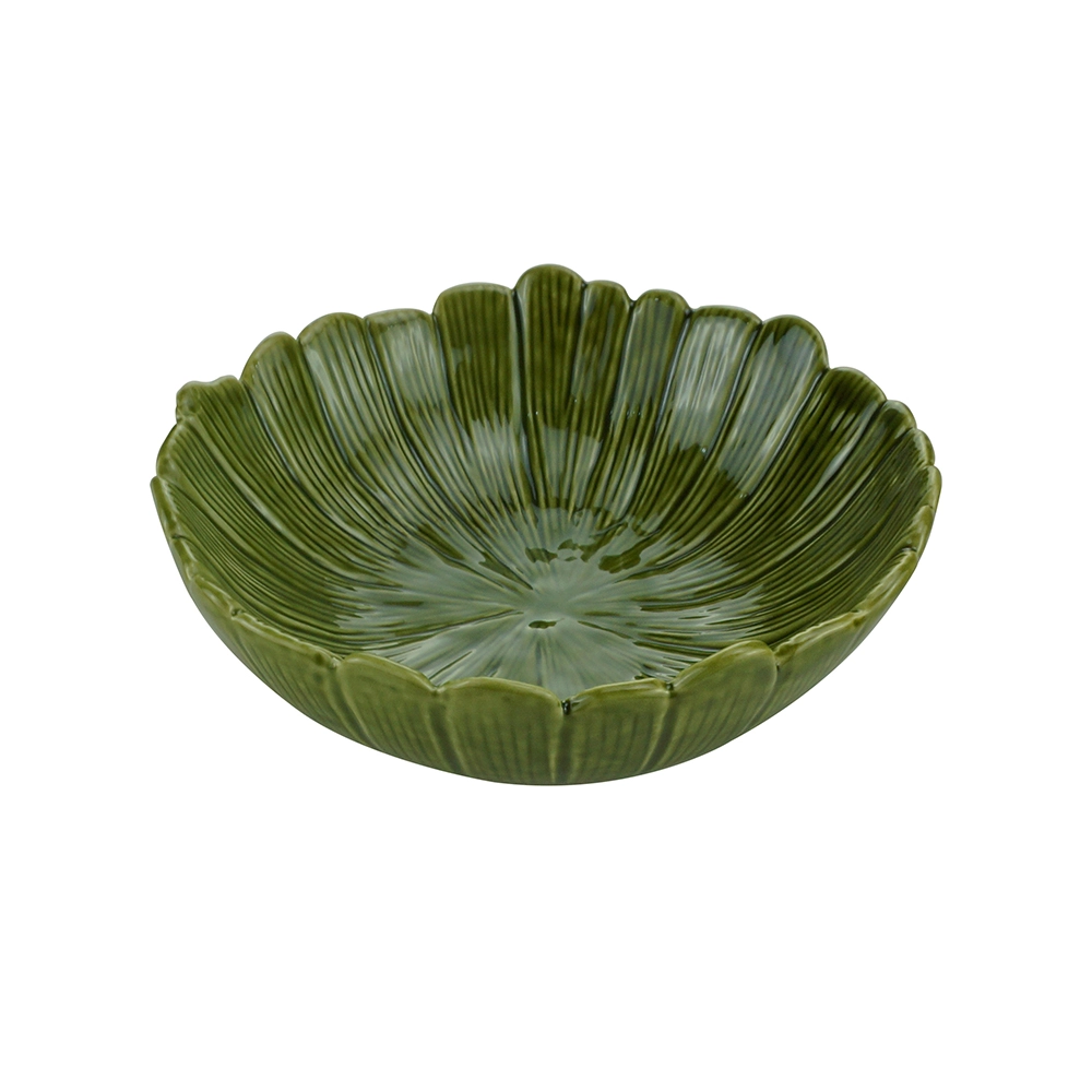 Saladeira Lyor Banana Leaf 20 X 20 X 7 Cm Saladeira Lyor Banana Leaf 20 X 20 X 7 Cm
