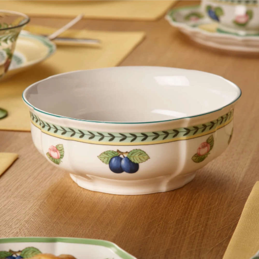 Saladeira Redonda French Garden Fleurence Villeroy e Boch Saladeira Redonda French Garden Fleurence Villeroy e Boch