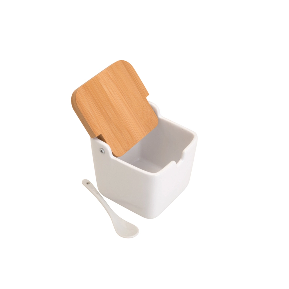 Saleiro de Mesa Com Tampa Lyor 10 X 10 Cm