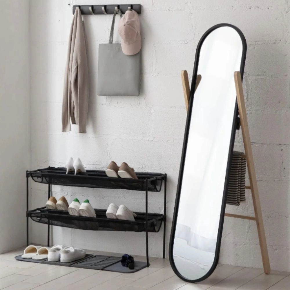 Sapateira de Chão Umbra Shoe Dry 89 X 33 Cm Sapateira de Chão Umbra Shoe Dry 89 X 33 Cm