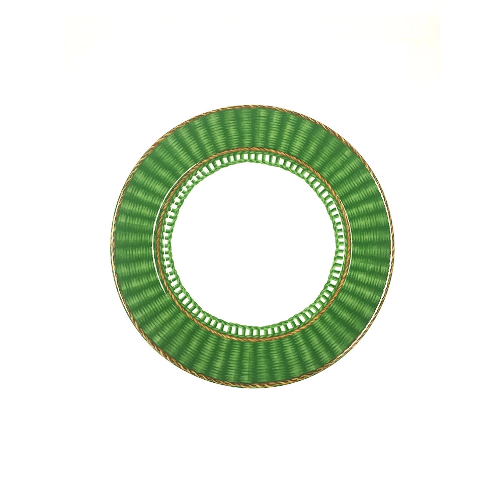 Sousplat 30 Cm Marche Aux Herbes By Laure Japy Verde