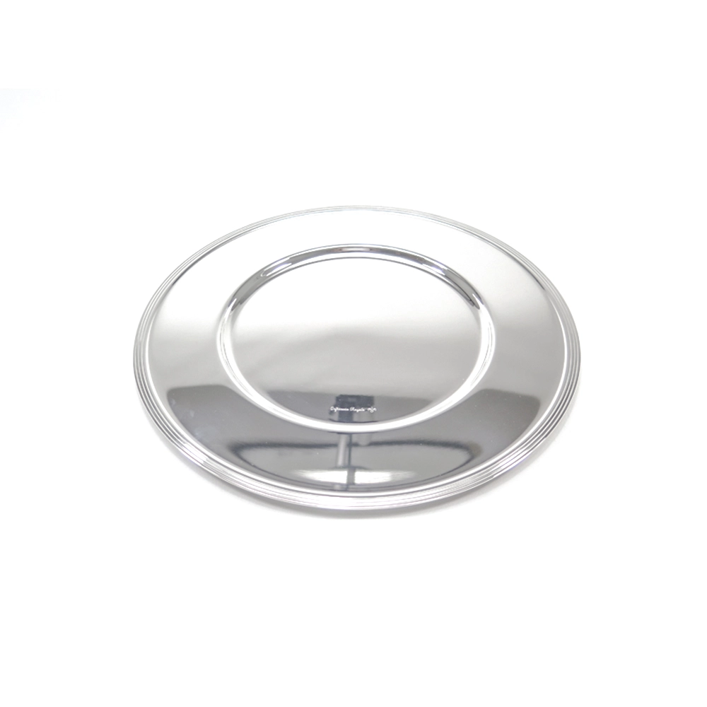 Sousplat Em Prata Contorno Orfevrerie Royale