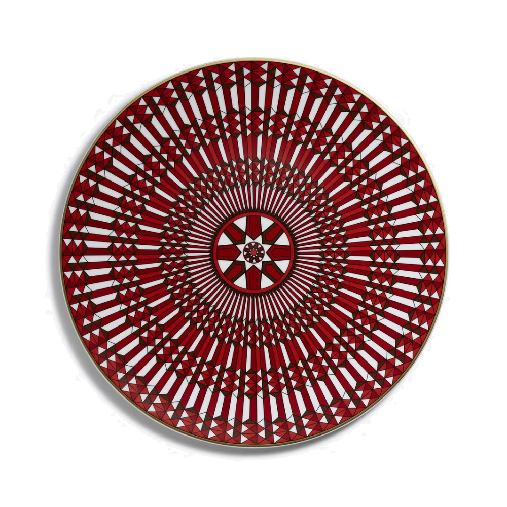 Sousplat Vermelho Arcadia