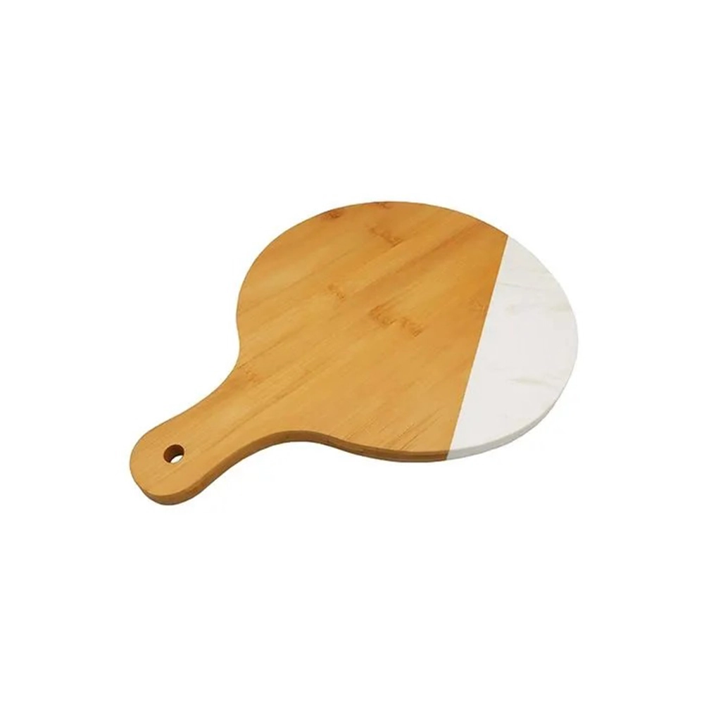 Tábua Para Frios Redonda Oikos Mármore 1,5 X 36 X 26 Cm