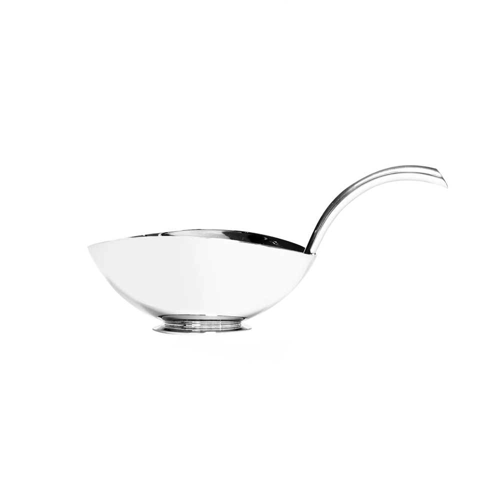 Taça Folha Com Pé Orfèvrerie Royale Aço Inox 9 X 7 Cm