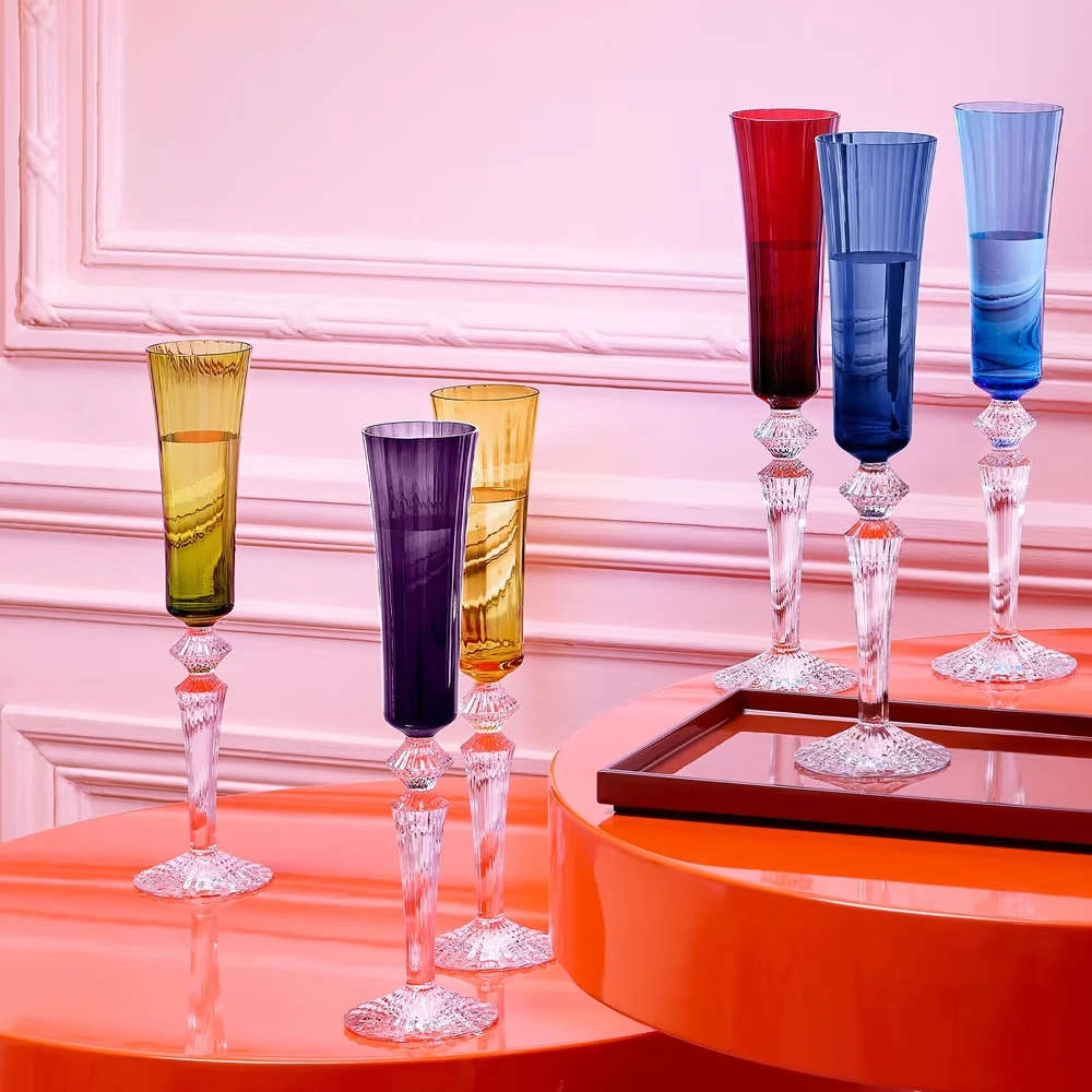 Taca Para Champanhe Em Cristal Baccarat Mille Nuits Ametista Taca Para Champanhe Em Cristal Baccarat Mille Nuits Ametista