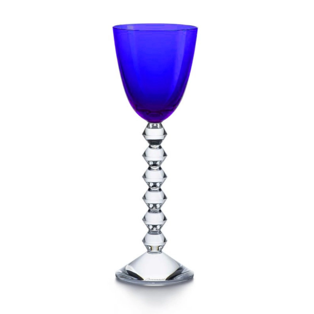 Taca Para Vinho Em Cristal Baccarat Vega Azul Cobalto Taca Para Vinho Em Cristal Baccarat Vega Azul Cobalto
