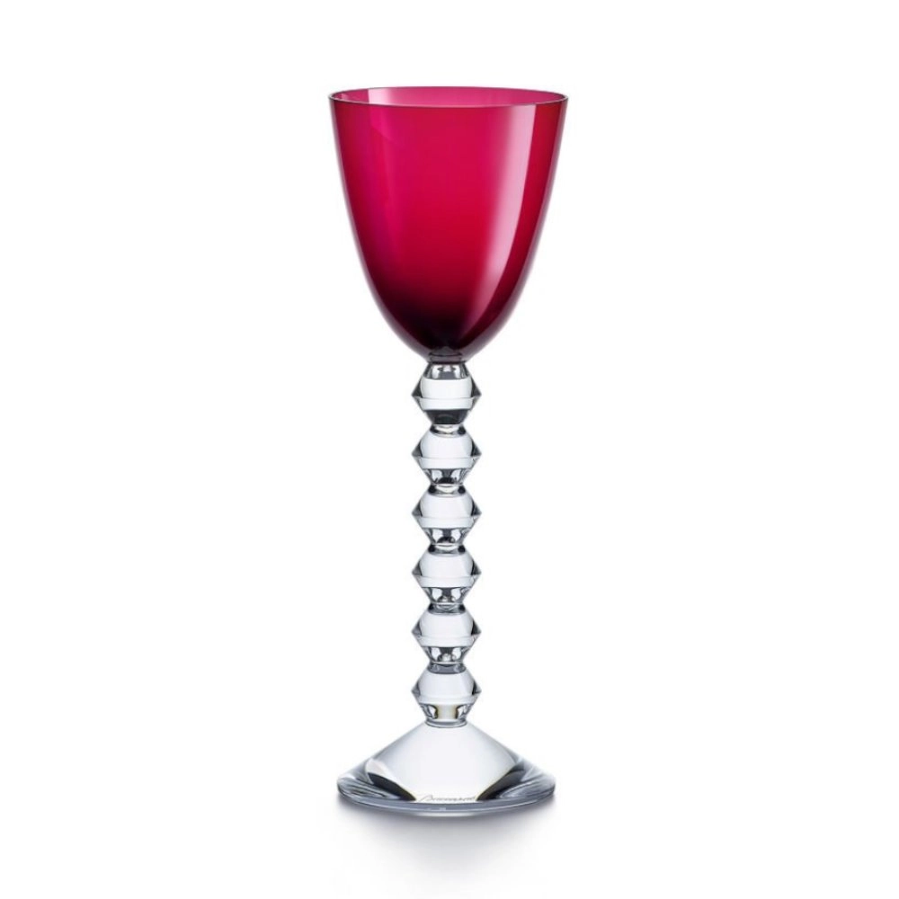 Taca Para Vinho Em Cristal Baccarat Vega Vermelho Taca Para Vinho Em Cristal Baccarat Vega Vermelho