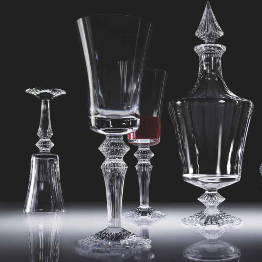 Taca Para Vinho Tinto Em Cristal Baccarat Mille Nuits Taca Para Vinho Tinto Em Cristal Baccarat Mille Nuits