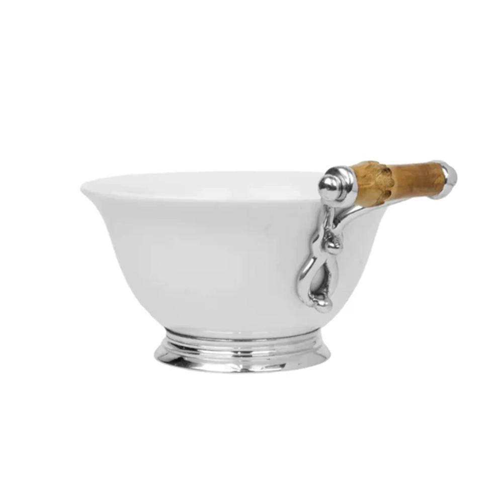 Tigela Bojuda Clássica Design By Somers Bambu Grande