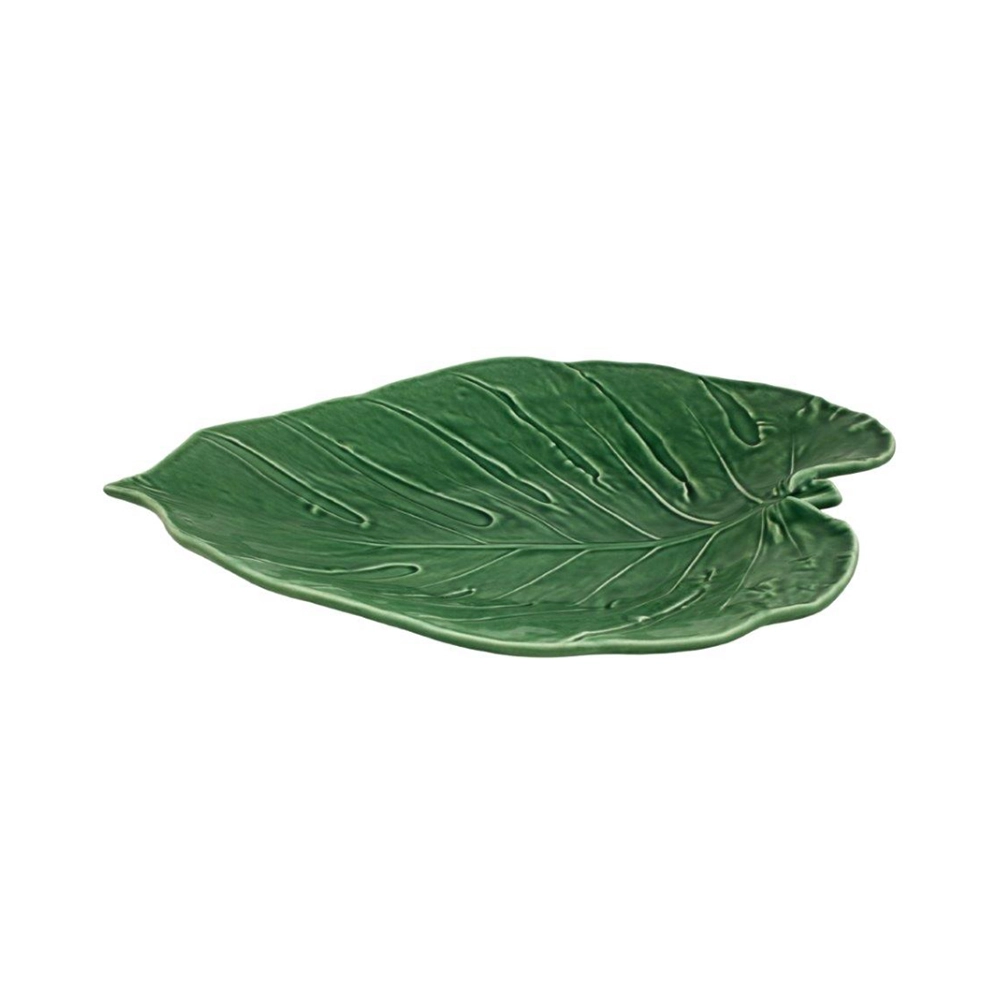 Travessa Bordallo Pinheiro Costela de Adão 43 Cm Travessa Bordallo Pinheiro Costela de Adão 43 Cm