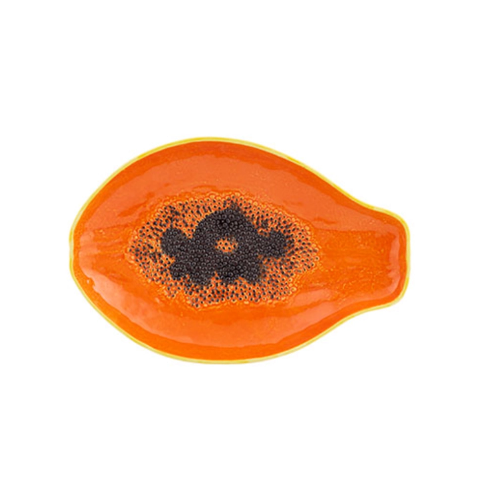 Travessa Bordallo Pinheiro Papaia 5,4 X 35 Cm Travessa Bordallo Pinheiro Papaia 5,4 X 35 Cm