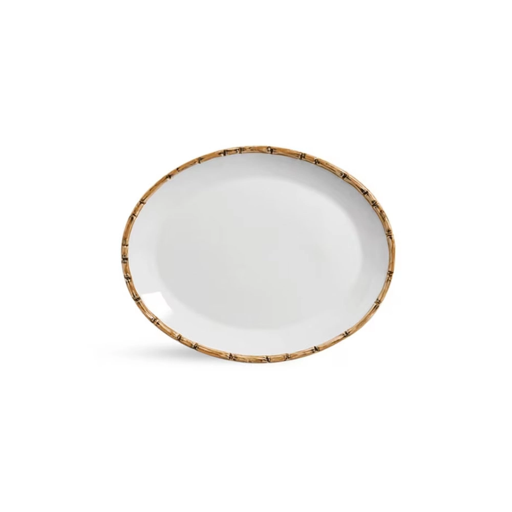 Travessa Oval Bambu Scalla Travessa Oval Bambu Scalla