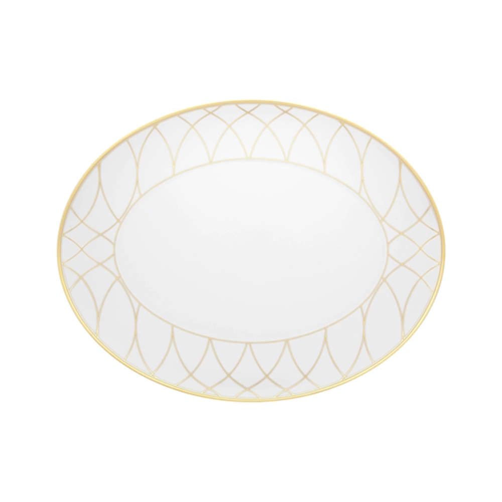 Travessa Para Servir Vista Alegre Terrace 2,9 X 32,3 X 41,6 Cm Travessa Para Servir Vista Alegre Terrace 2,9 X 32,3 X 41,6 Cm