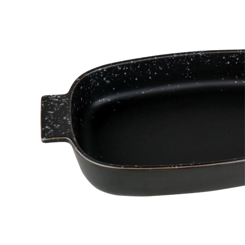 Travessa Retangular Com Alça L'hermitage Piatto 37 X 21,5 X 6 Cm Travessa Retangular Com Alça L'hermitage Piatto 37 X 21,5 X 6 Cm