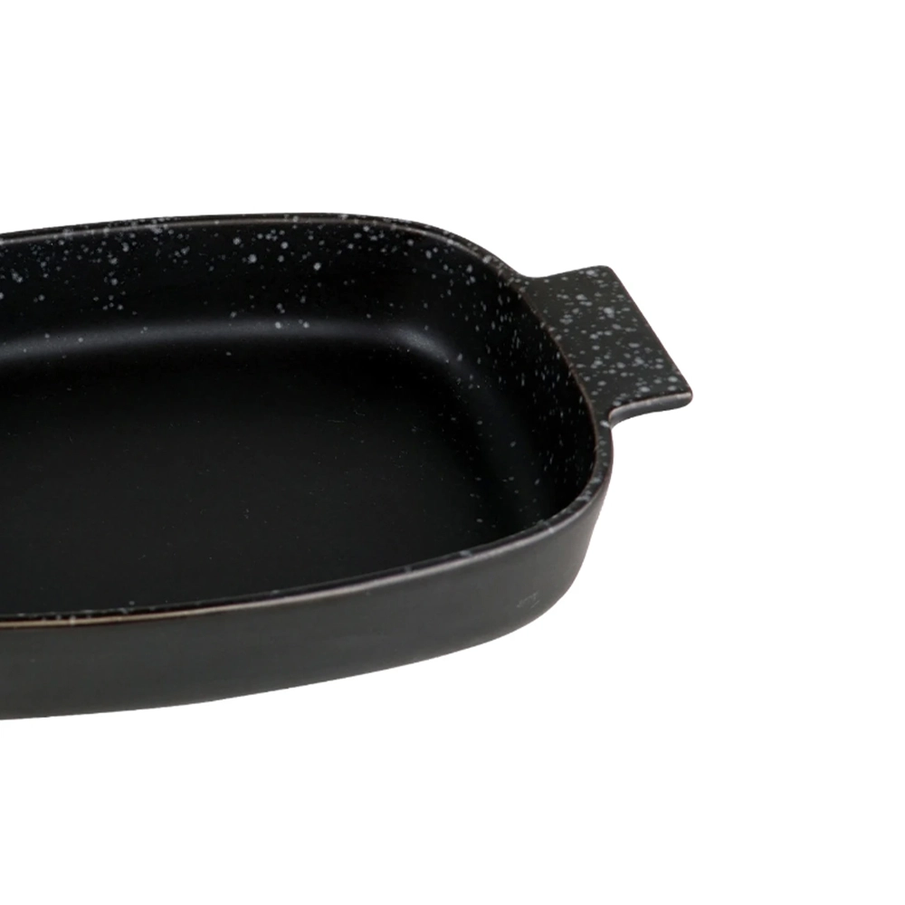 Travessa Retangular Com Alça L'hermitage Piatto 37 X 21,5 X 6 Cm