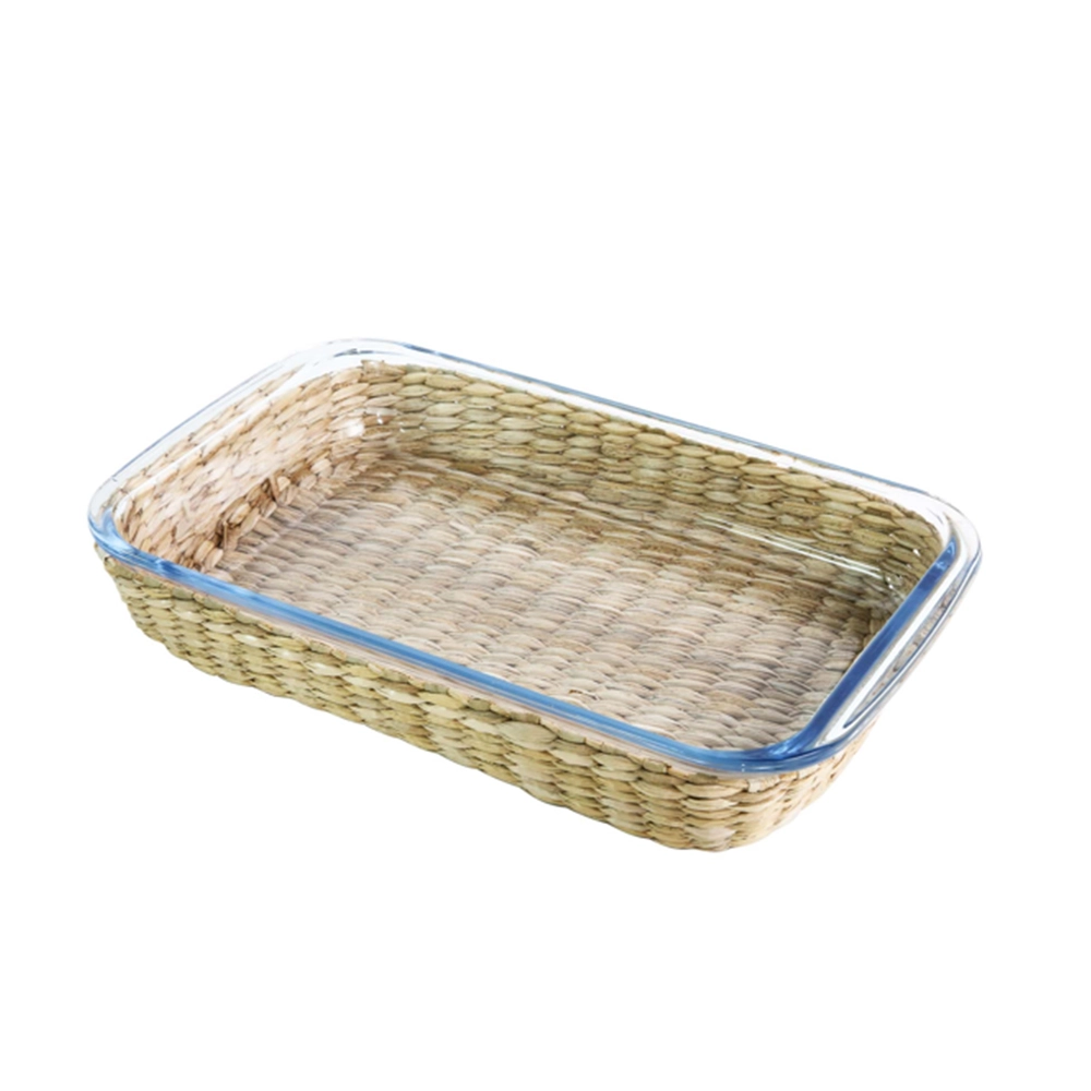 Travessa Retangular Dynasty Vimini 34,5 X 20,6 X 5,2 Cm Travessa Retangular Dynasty Vimini 34,5 X 20,6 X 5,2 Cm