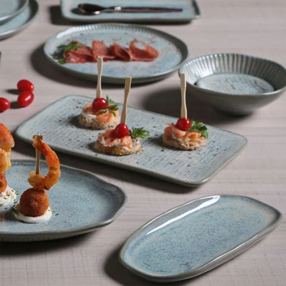 Travessa Retangular Porto Brasil Juta Green Granite Travessa Retangular Porto Brasil Juta Green Granite