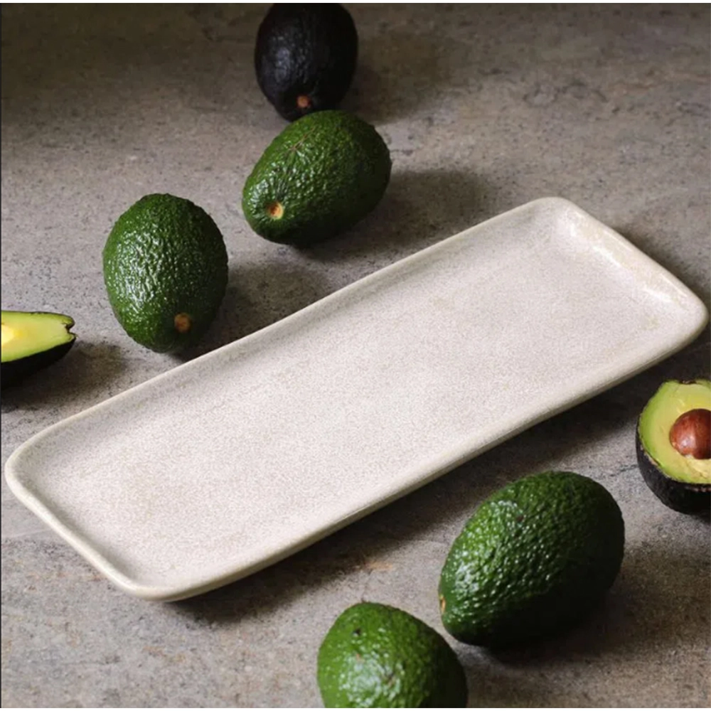 Travessa Retangular Porto Brasil Organico Latte