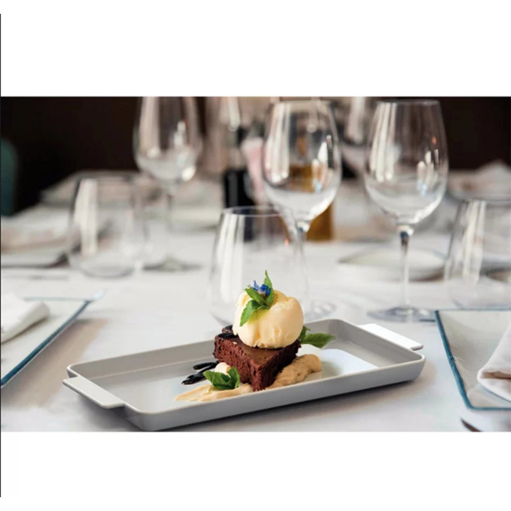 Travessa Retangular Maria Augusta 24 X 13 Cm Travessa Retangular Maria Augusta 24 X 13 Cm