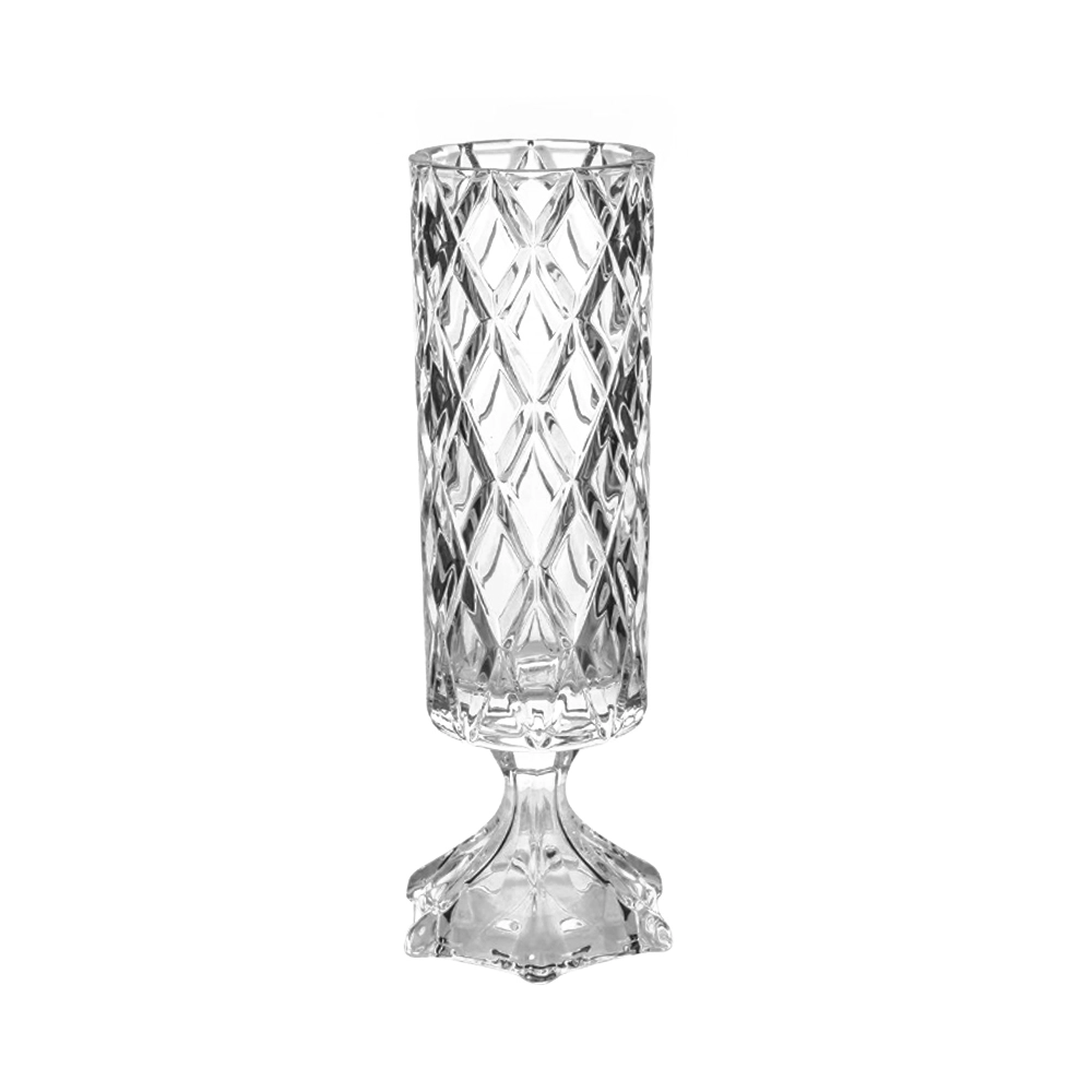 Vaso Com Pé Lyor Deli Diamond 12,5 X 41 Cm Vaso Com Pé Lyor Deli Diamond 12,5 X 41 Cm