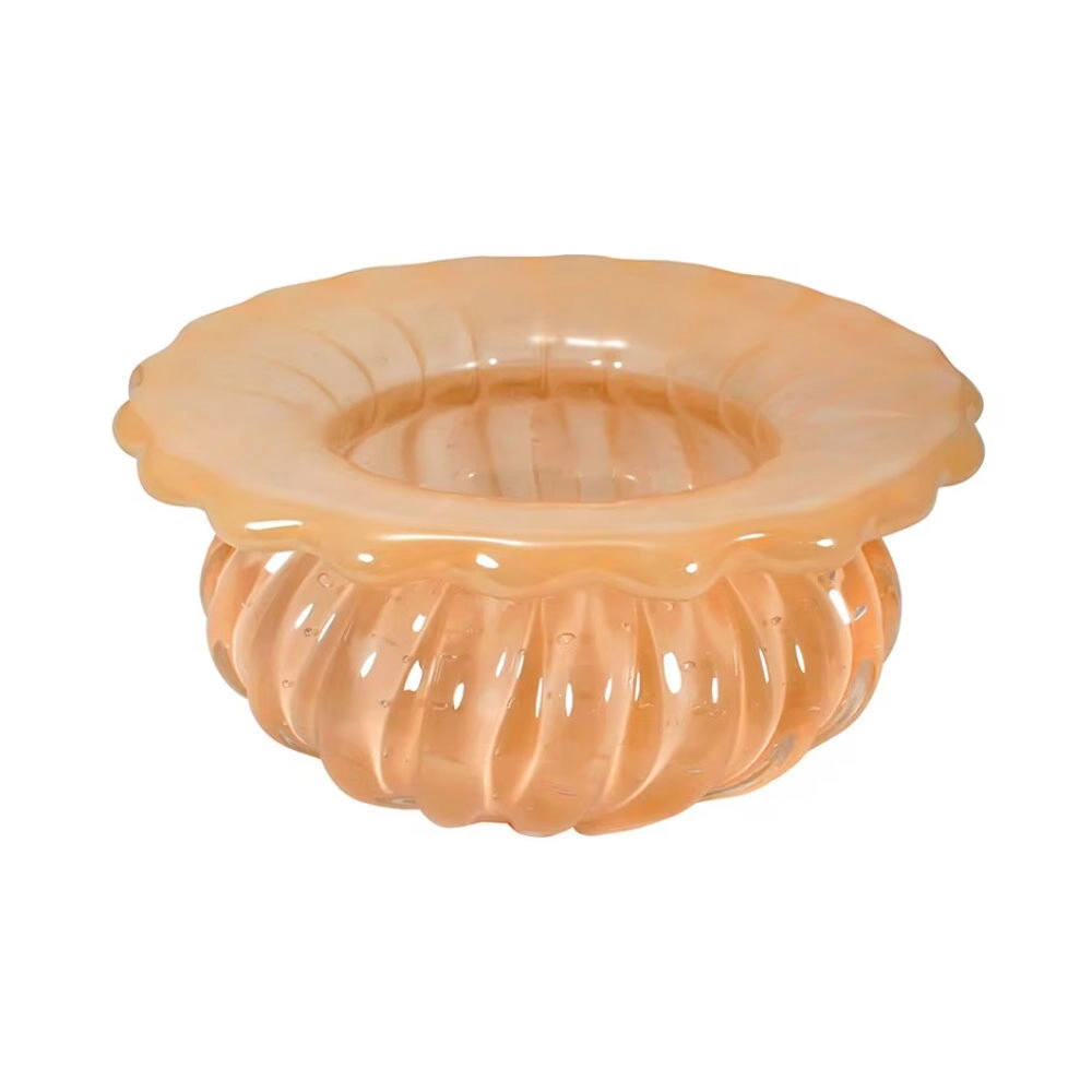 Vaso Cristais D´labone Ostrava Laranja Vaso Cristais D´labone Ostrava Laranja