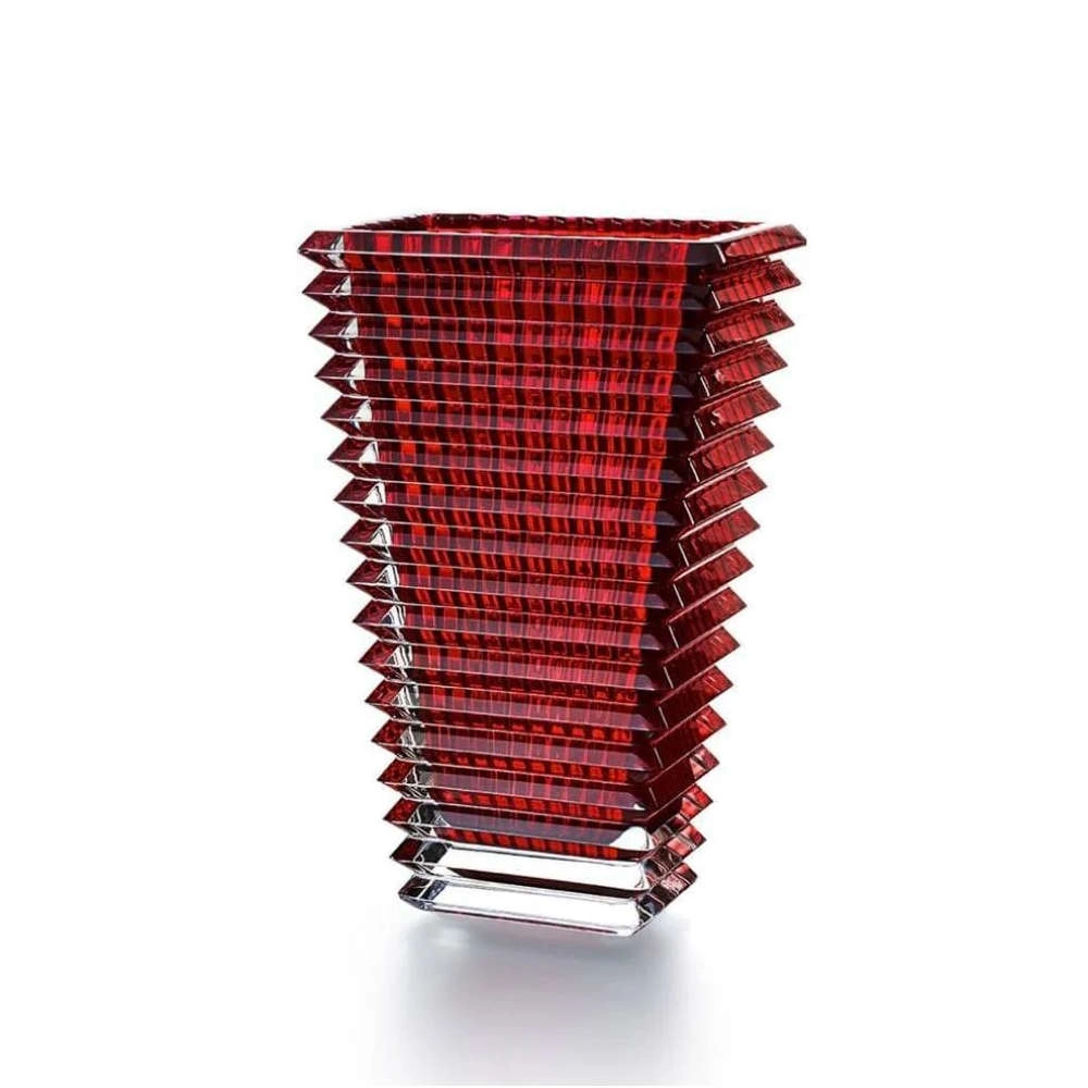 Vaso Em Cristal Baccarat Eye Vermelho