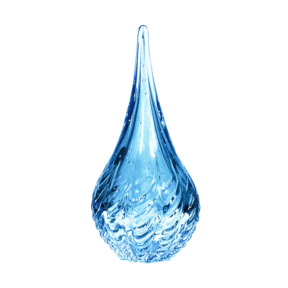 Vaso Gota Coimbra Cristais D´labone 28 X 13 Cm