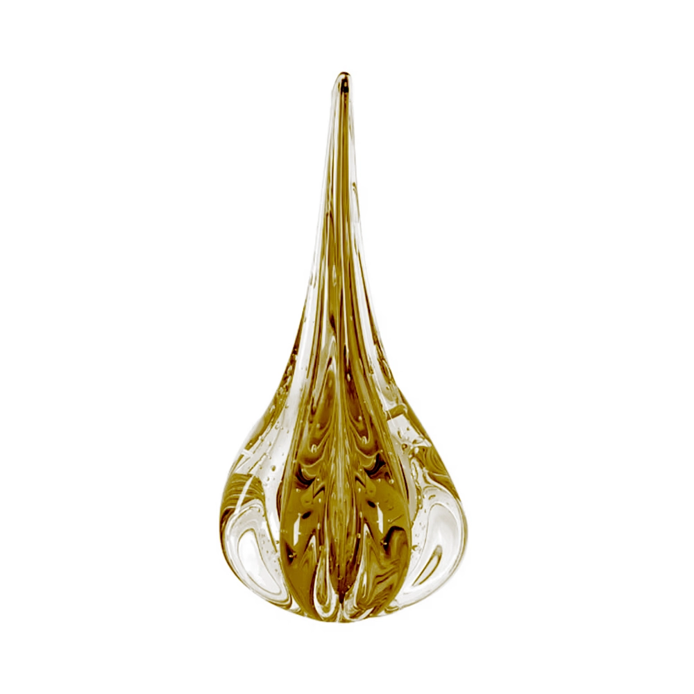 Vaso Gota Fênix Cristais D´labone 40 X 16 Cm Vaso Gota Fênix Cristais D´labone 40 X 16 Cm