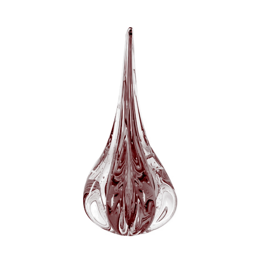 Vaso Gota Fênix Cristais D´labone 40 X 16 Cm Vaso Gota Fênix Cristais D´labone 40 X 16 Cm