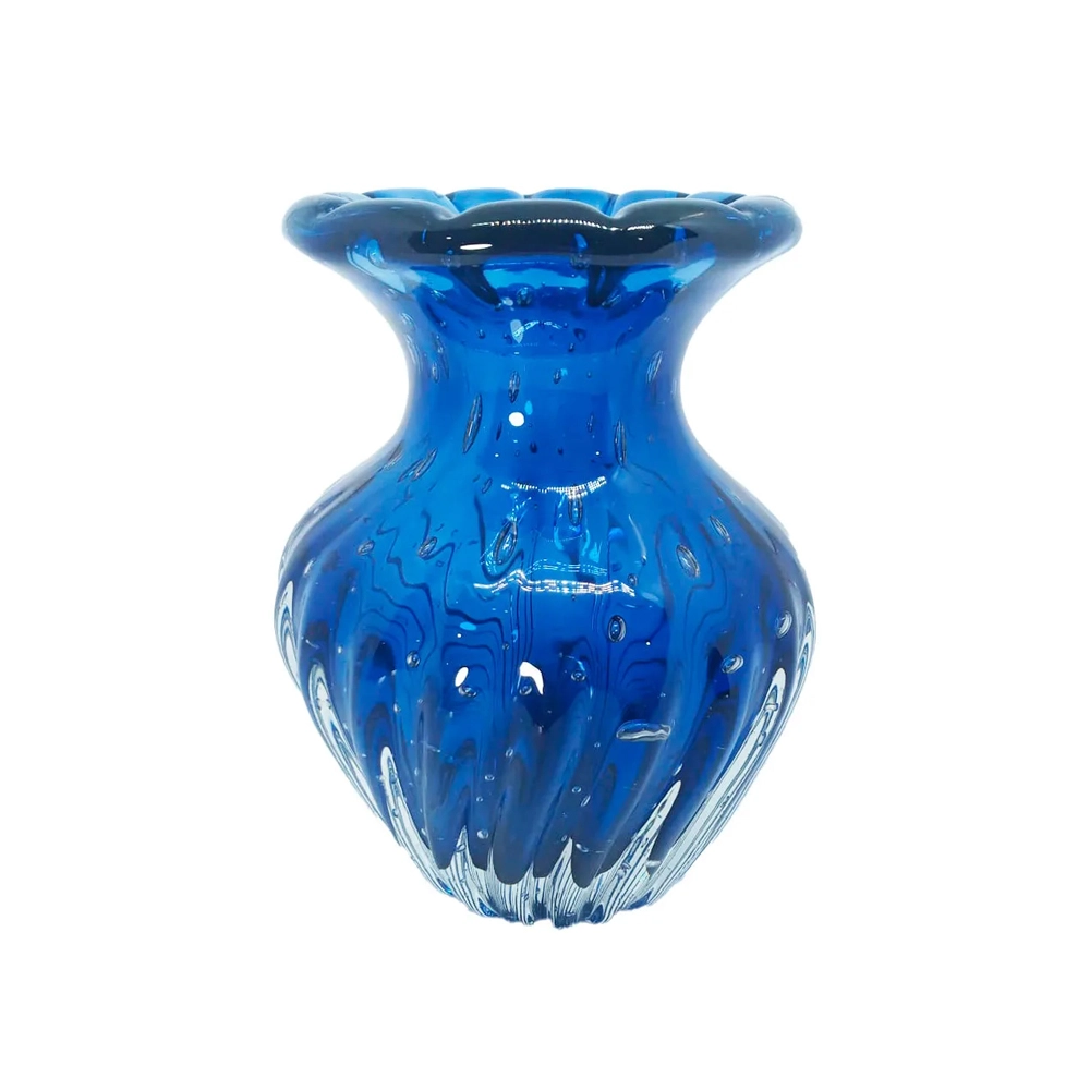 Vaso Houston Cristais D´labone 17 X 13 X 13 Cm Vaso Houston Cristais D´labone 17 X 13 X 13 Cm