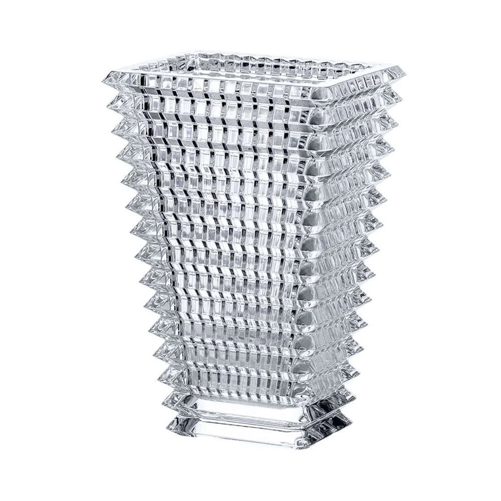 Vaso Retangular Em Cristal Baccarat Eye